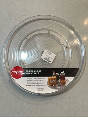 Copco 11.5" Clear Revolving Turntable